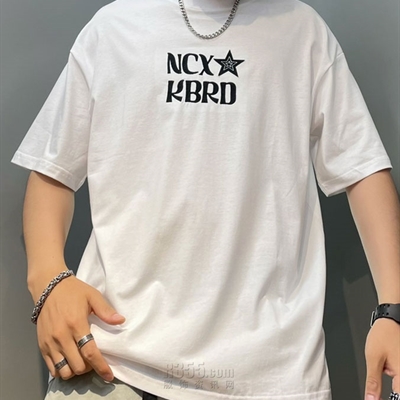 市场上装-T恤-微潮T恤