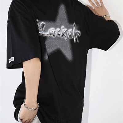 市场上装-T恤-微潮T恤