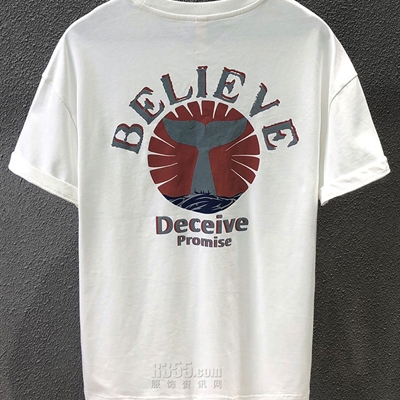 市场上装-T恤-休闲T恤【实拍】