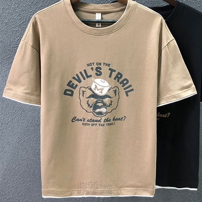 市场上装-T恤-休闲T恤【实拍】