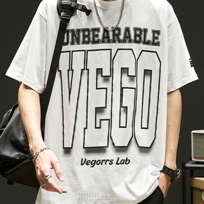 市场上装-T恤-微潮T恤