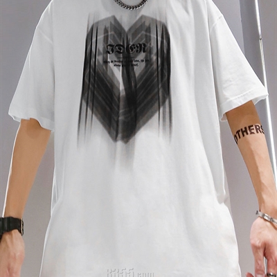 市场上装-T恤-微潮T恤