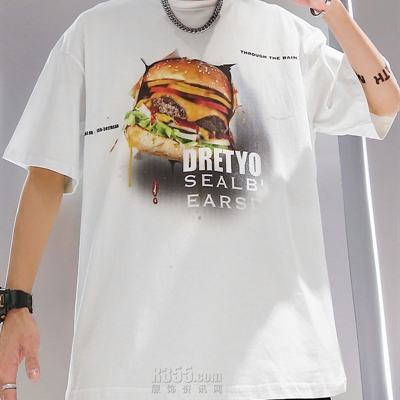 市场上装-T恤-微潮T恤