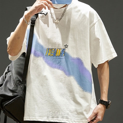 市场上装-T恤-微潮T恤