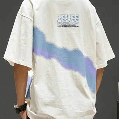 市场上装-T恤-微潮T恤