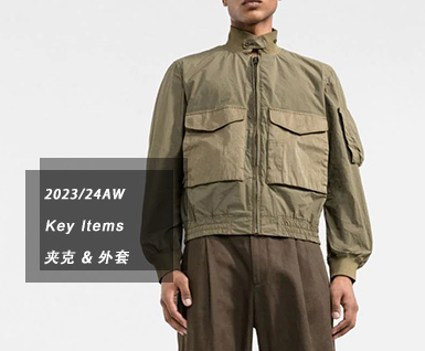 2023/24秋冬男装关键单品：夹克 & 外套