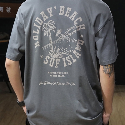 市场上装-T恤-休闲T恤