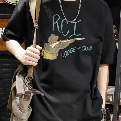 市场上装-T恤-休闲T恤