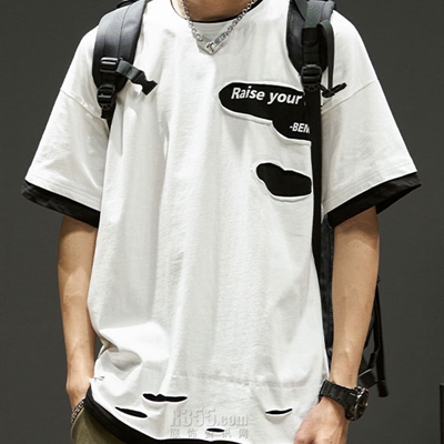 市场上装-T恤-微潮T恤