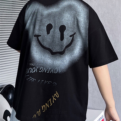 市场上装-T恤-微潮T恤