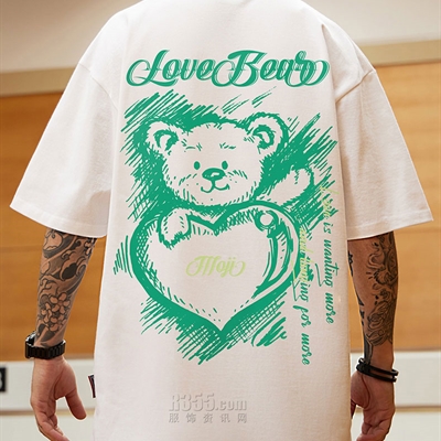 市场上装-T恤-微潮T恤