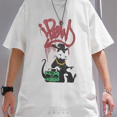 市场上装-T恤-休闲T恤