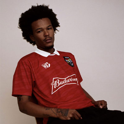 日本《Wasted Youth x 百威》2022春夏休闲时尚男装