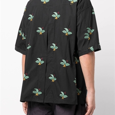 设计师品牌-短袖-微潮衬衫