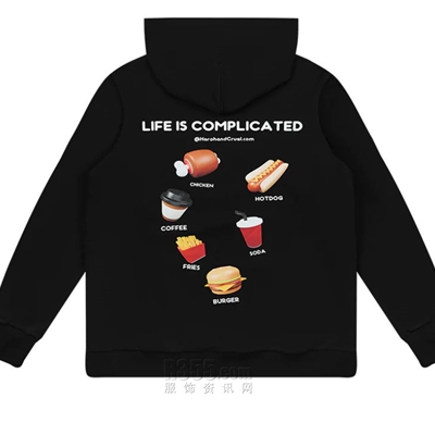 设计师品牌-套头-微潮卫衣