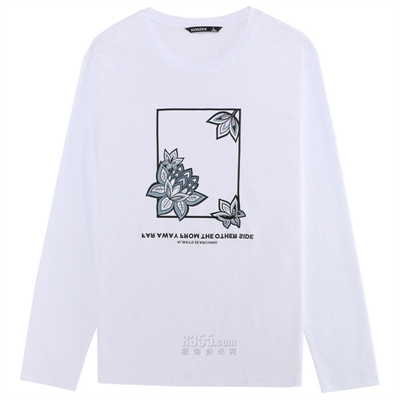 商场品牌-长袖-T恤