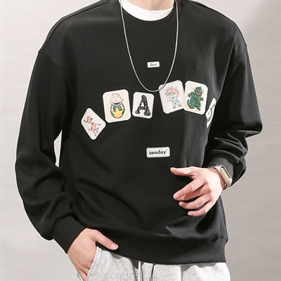 市场上装-卫衣-【DRONKOO 装库男装】休闲卫衣