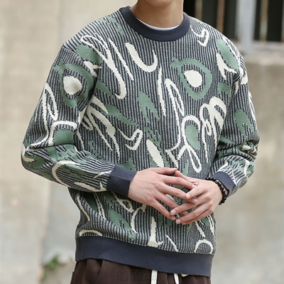 市场上装-毛衫-【DRONKOO 装库男装】休闲毛衫