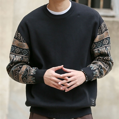 市场上装-毛衫-【DRONKOO 装库男装】休闲毛衫