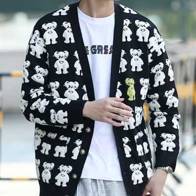 市场上装-毛衫-【DRONKOO 装库男装】休闲毛衫