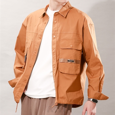 市场上装-衬衫-【DRONKOO 装库男装】休闲衬衫