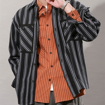 市场上装-衬衫-【DRONKOO 装库男装】休闲衬衫