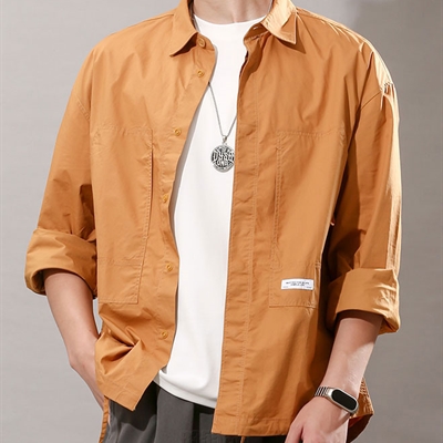 市场上装-衬衫-【DRONKOO 装库男装】休闲衬衫