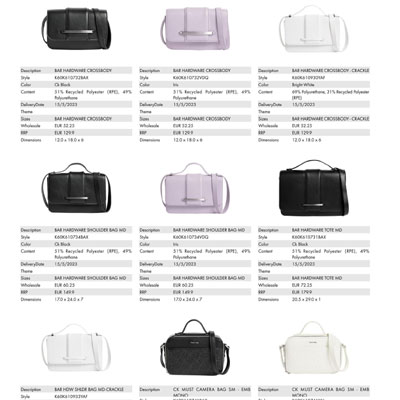 2023春夏_Calvin Klein_配件_欧洲大牌资料