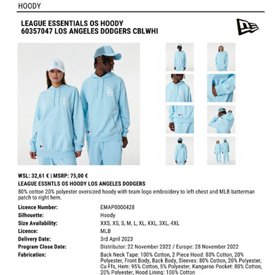 2023春夏_New Era_服装_欧洲大牌资料