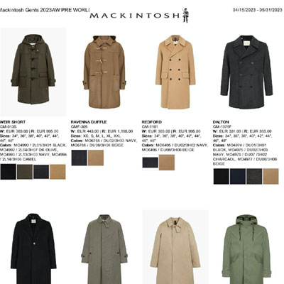 2023秋冬_Mackintosh_画册_欧洲大牌资料