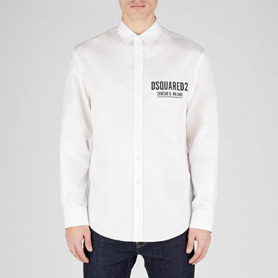 2023秋冬_Dsquared2_衬衫_欧洲大牌资料