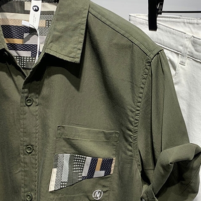 市场上装-衬衫-休闲衬衫【实拍】