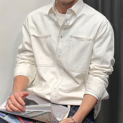 市场上装-衬衫-休闲衬衫