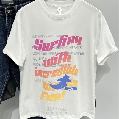 市场上装-T恤-休闲T恤【实拍】