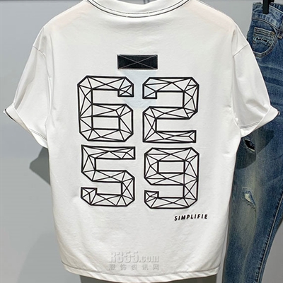 市场上装-T恤-休闲T恤【实拍】