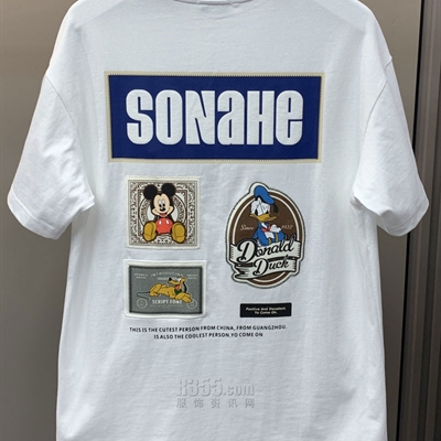 市场上装-T恤-休闲T恤【实拍】