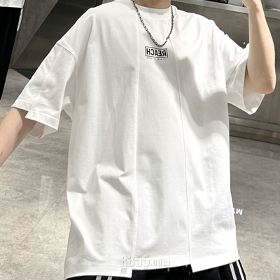 市场上装-T恤-微潮T恤