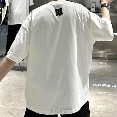 市场上装-T恤-微潮T恤