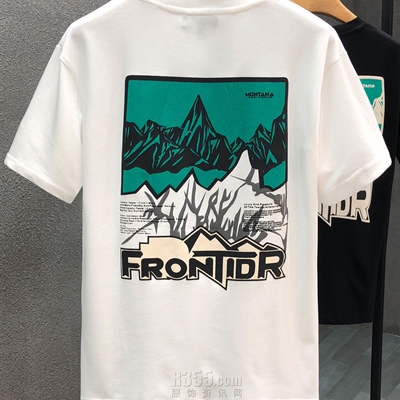 市场上装-T恤-休闲T恤【实拍】