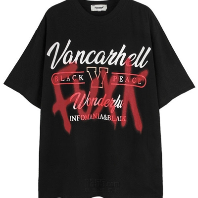 市场上装-T恤-电商T恤