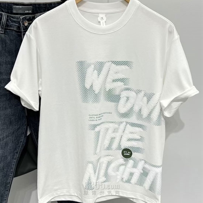 市场上装-T恤-休闲T恤【实拍】