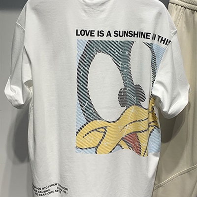 市场上装-T恤-休闲T恤【实拍】