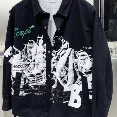 市场上装-衬衫-微潮衬衫【实拍】