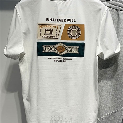 市场上装-T恤-休闲T恤【实拍】