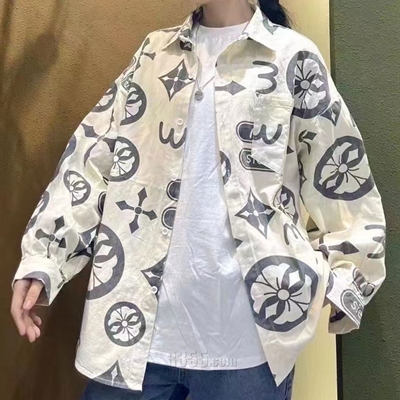 市场上装-衬衫-微潮衬衫
