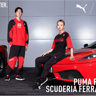 德国《PUMA x SCUDERIA FERRARI》2023春夏运动男女装