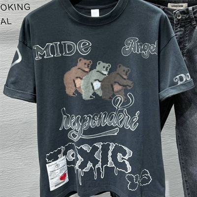 市场上装-T恤-微潮T恤【实拍】