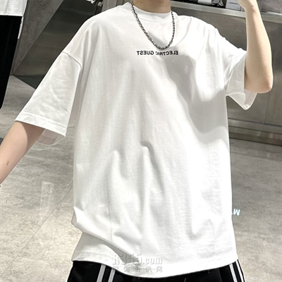 市场上装-T恤-微潮T恤