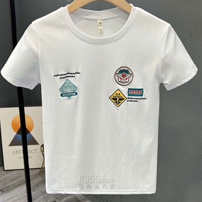 市场上装-T恤-休闲T恤【实拍】