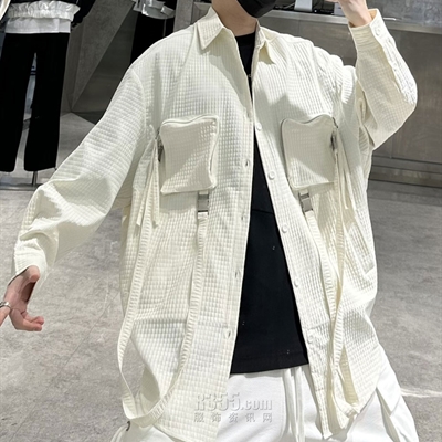 市场上装-衬衫-微潮衬衫